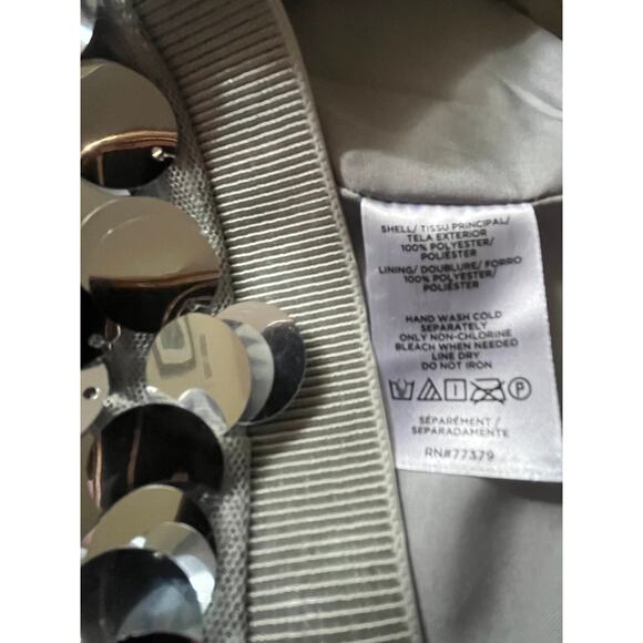 Ann Taylor lightweight sequin skirt -0 - Picture 4 of 4